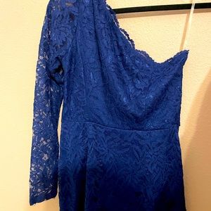 Off the shoulder lace dress